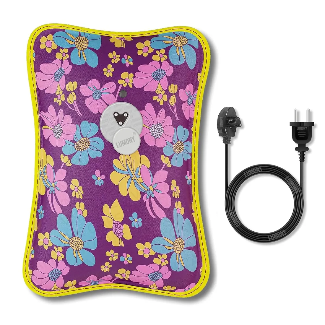 electric hot water bag, LUMONY hot water bag, heating gel bag, rechargeable heat pad, pain relief electric bag, LUMONY CARE heating bag, back pain hot pack, menstrual cramps warm bag