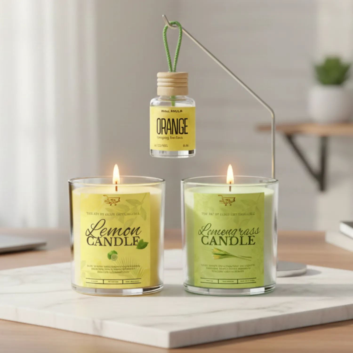 Boost your WFH productivity with the Roll Mills Focus Combo. Includes a premium soy candle and hanging perfume designed for clarity and a fresh home office.