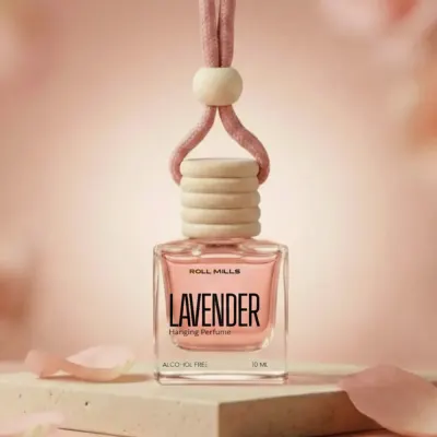 Lavender Fresh Premium Hanging Perfume 10ml – Calming Lavender Aroma Diffuser